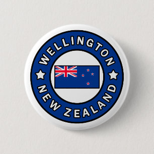 Wellington New Zealand Button