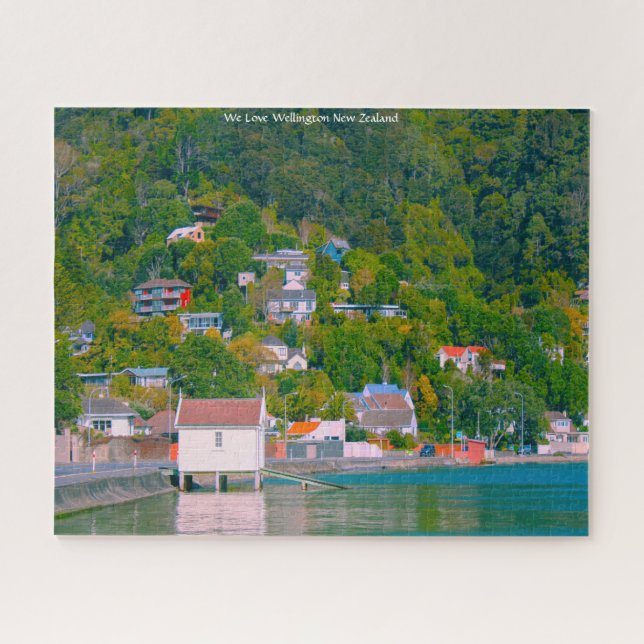 Wellington New Zealand Jigsaw Puzzle (Horizontal)
