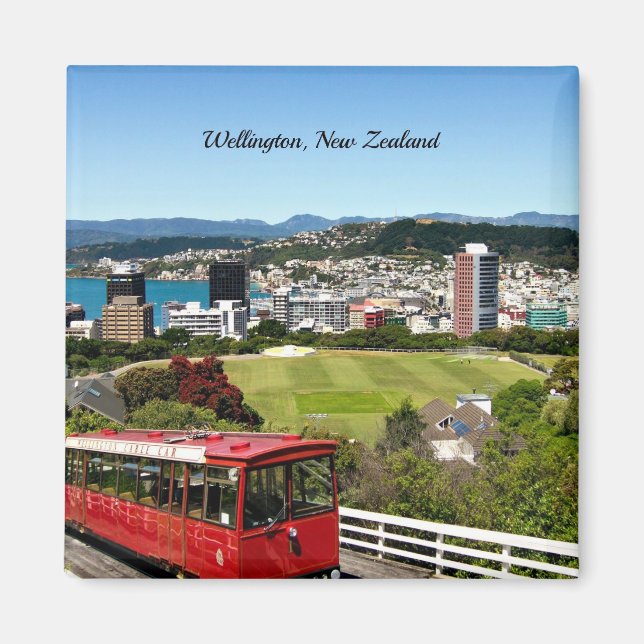 Wellington, New Zealand Magnet (Front)