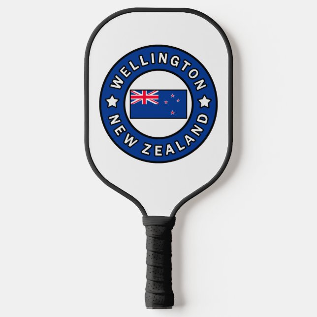 Wellington New Zealand Pickleball Paddle (Front)
