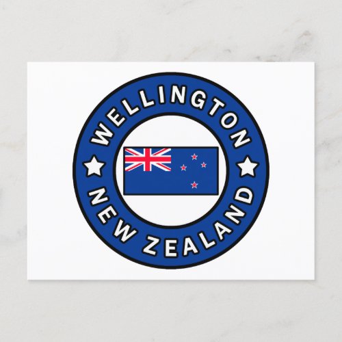 Wellington New Zealand Postcard