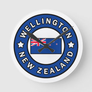 Wellington New Zealand Round Clock