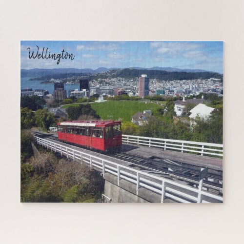 wellington nz cable car jigsaw puzzle