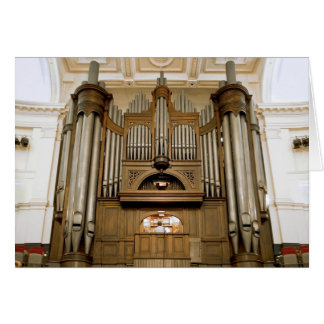 Wellington Town Hall organ Cards