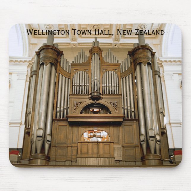 Wellington town hall organ mousepad (Front)