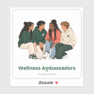 Wellness Ambassadors Sticker