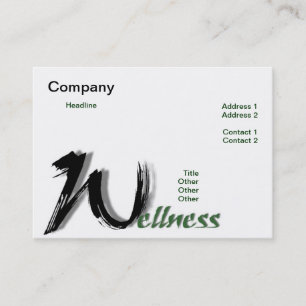Wellness Business Card