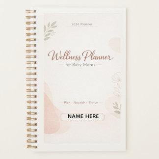 Wellness Planner for Busy Moms | Daily Self-Care 
