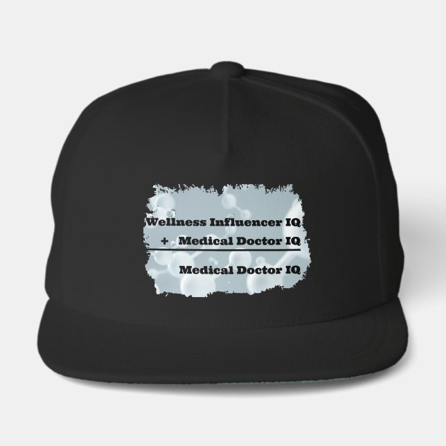 Wellness Plus Doctor IQ Equation Snap Back Hat (Front)