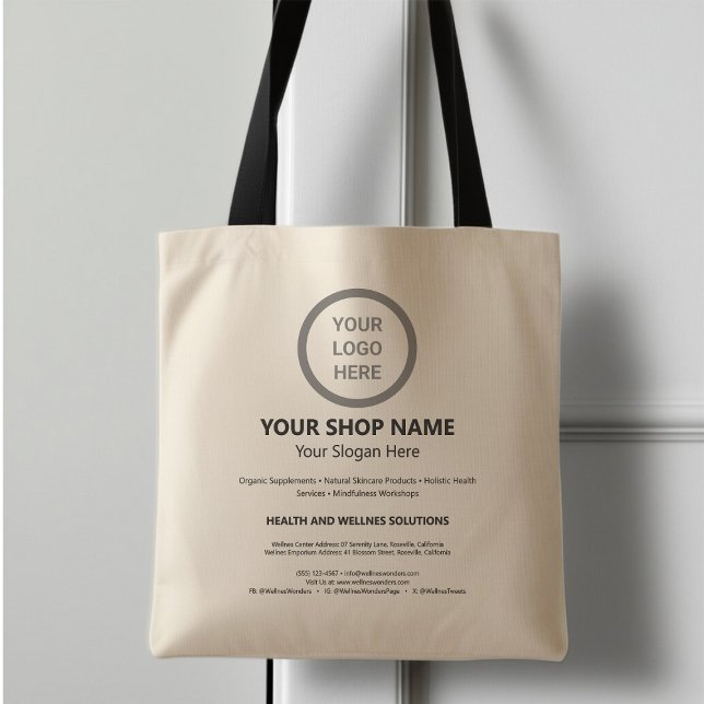 Wellness Shop Services Promotional Order Packing  Tote Bag (Creator Uploaded)