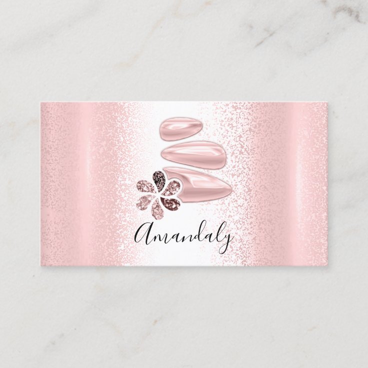 Wellness Spa Massage Therapy Reflexology Rose Business Card Zazzle 5853