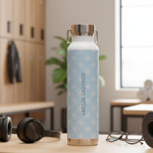 Wellness Waters Water Bottle - Icy Snowflake