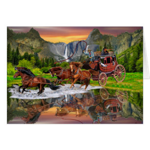 WELLS FARGO STAGECOACH CARDS