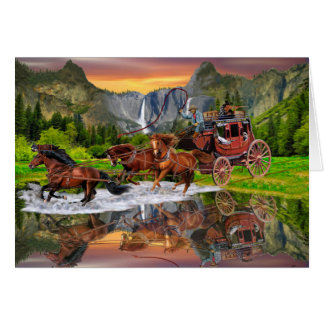 WELLS FARGO STAGECOACH CARDS