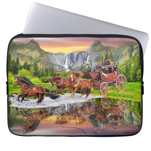  WELLS FARGO STAGECOACH LAPTOP SLEEVE