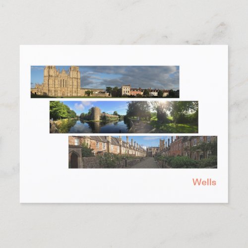 Wells Panoramas Postcard