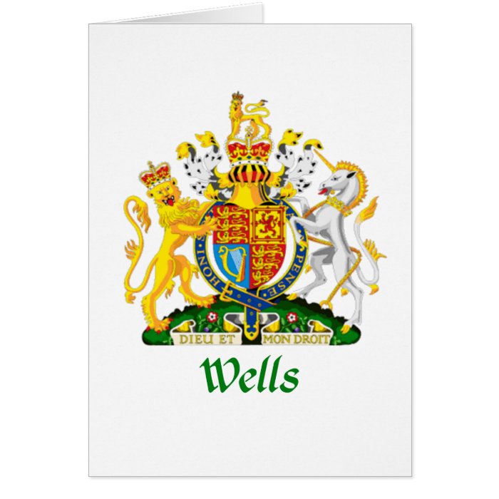 Wells Shield of Great Britain Card