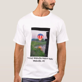 Wellsville Balloon Rally Men's T Shirt