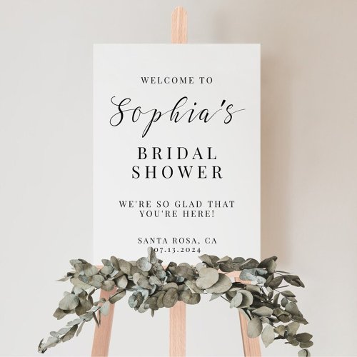 Welocme Bridal Shower Poster