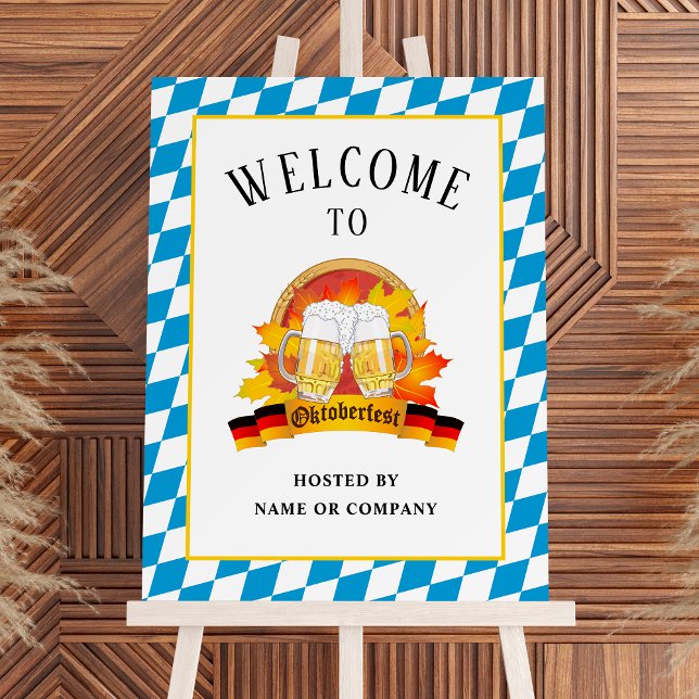 Welome to Oktoberfest German Theme Festival Foam Board (Creator Uploaded)