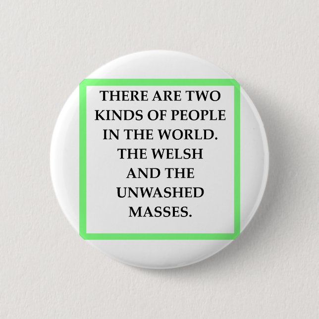WELSH BUTTON (Front)