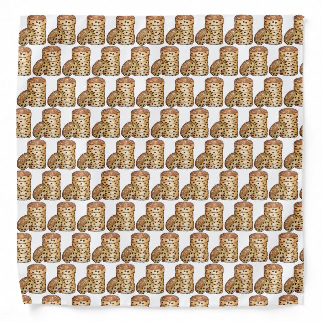 Welsh Cakes Welshcakes Bakestones UK British Food Bandana (Front)
