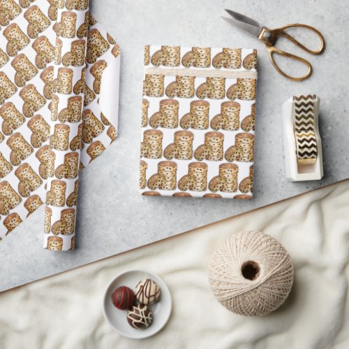 Welsh Cakes Welshcakes Bakestones UK British Food Wrapping Paper