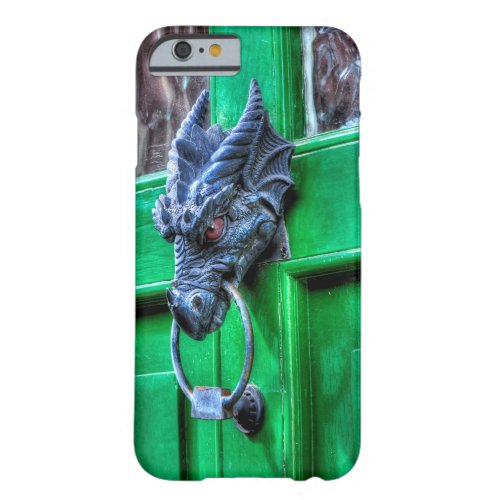 Welsh Cast Iron Dragon Head Door_knocker Barely There iPhone 6 Case