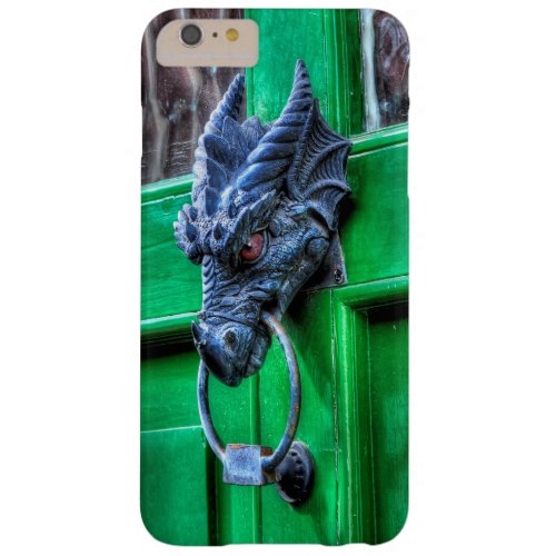 Welsh Cast Iron Dragon Head Door_knocker Barely There iPhone 6 Plus Case