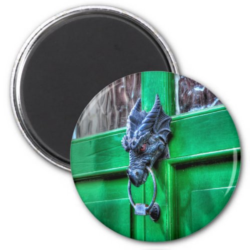 Welsh Cast Iron Dragon Head Door_knocker Magnet