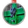 Welsh Cast Iron Dragon Head Door-knocker Metal Ornament