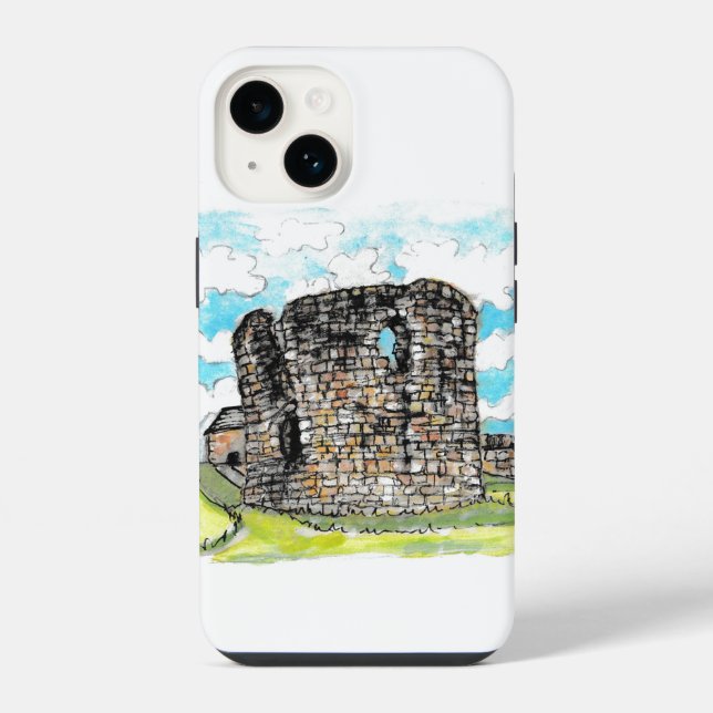Welsh Castle Iphone Case (Back)
