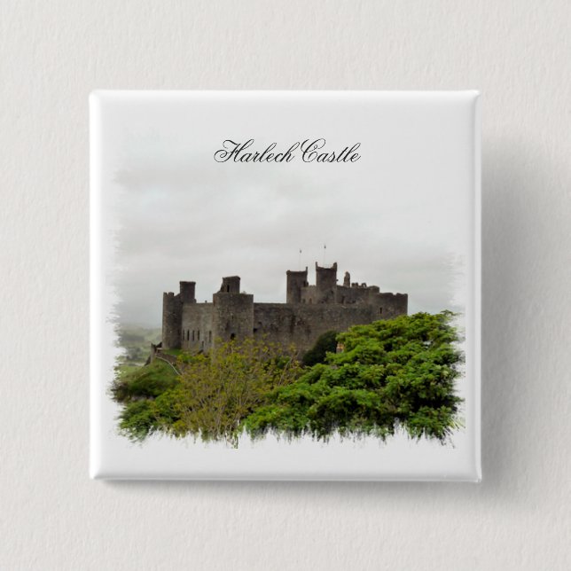 WELSH CASTLES BUTTON (Front)