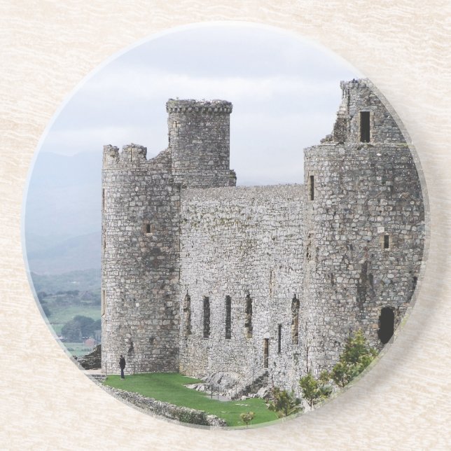 WELSH CASTLES DRINK COASTER (Front)