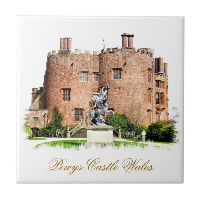 WELSH CASTLES TILE (Front)