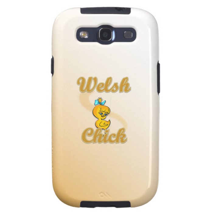 Welsh Chick Samsung Galaxy S3 Cases