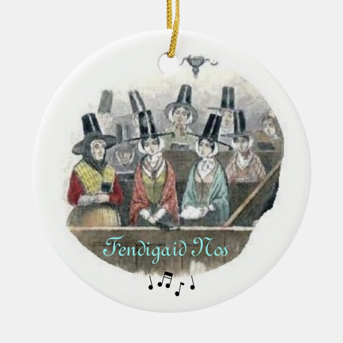 Welsh Choir Ornament