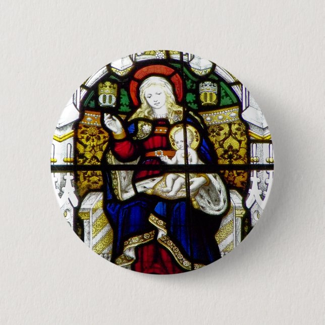 WELSH CHURCHES UK PINBACK BUTTON (Front)