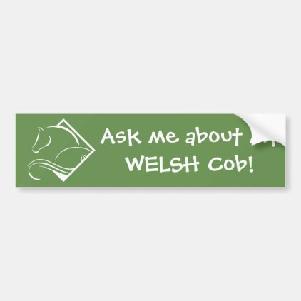 Welsh Cob Bumper Sticker