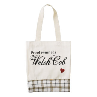 Welsh Cob Zazzle HEART Tote Bag