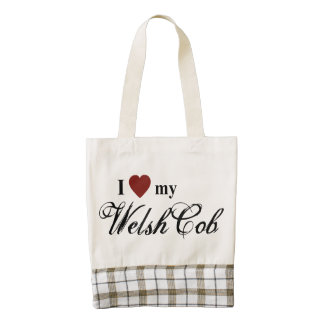 Welsh Cob Zazzle HEART Tote Bag