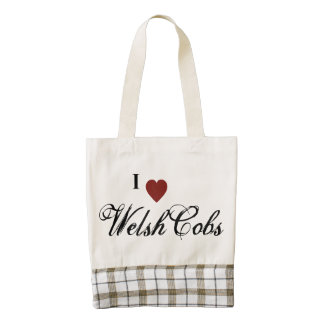 Welsh Cobs Zazzle HEART Tote Bag