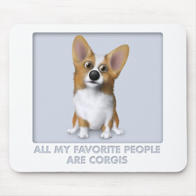 Welsh Corgi 1 Favorite Mouse Pad (Front)