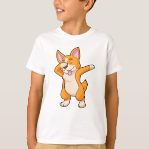 Welsh Corgi at Hip Hop Dance Dab T-Shirt
