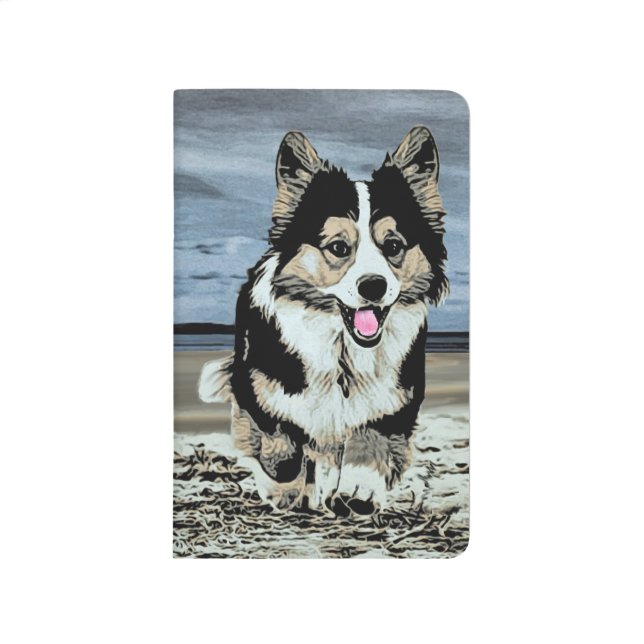 Welsh Corgi at the Beach Journal (Front)