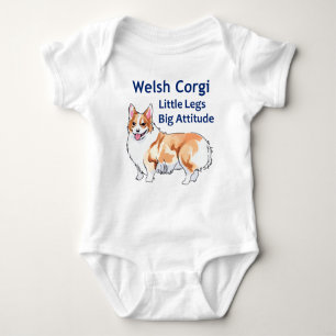 Welsh Corgi Baby Bodysuit