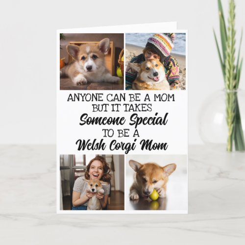 Welsh CorgiBest Mom Mothers Day Card