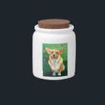 Welsh Corgi Candy Jar<br><div class="desc">Good for dog treats too.</div>