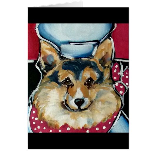 Welsh Corgi Cardigan Cards (Front)