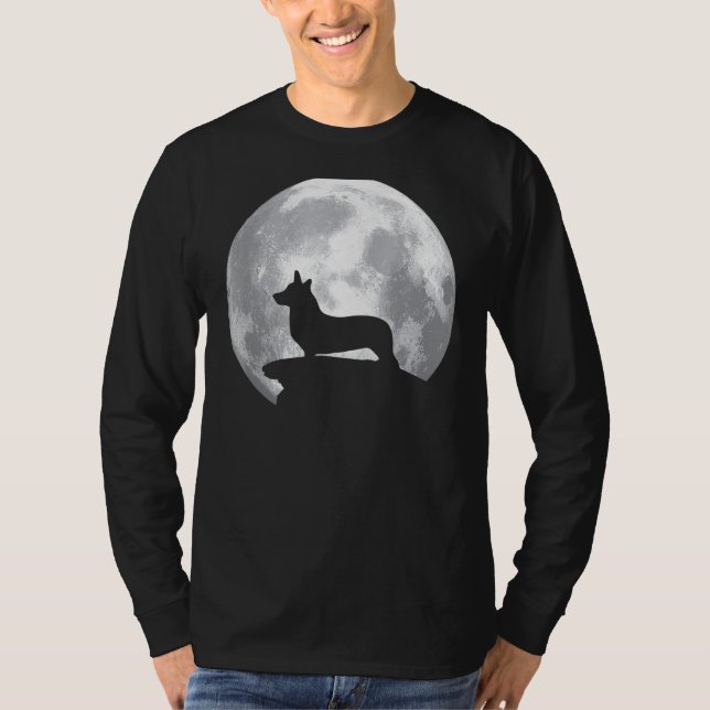 Welsh Corgi Cardigan Dog Halloween Costume T-Shirt (Front)